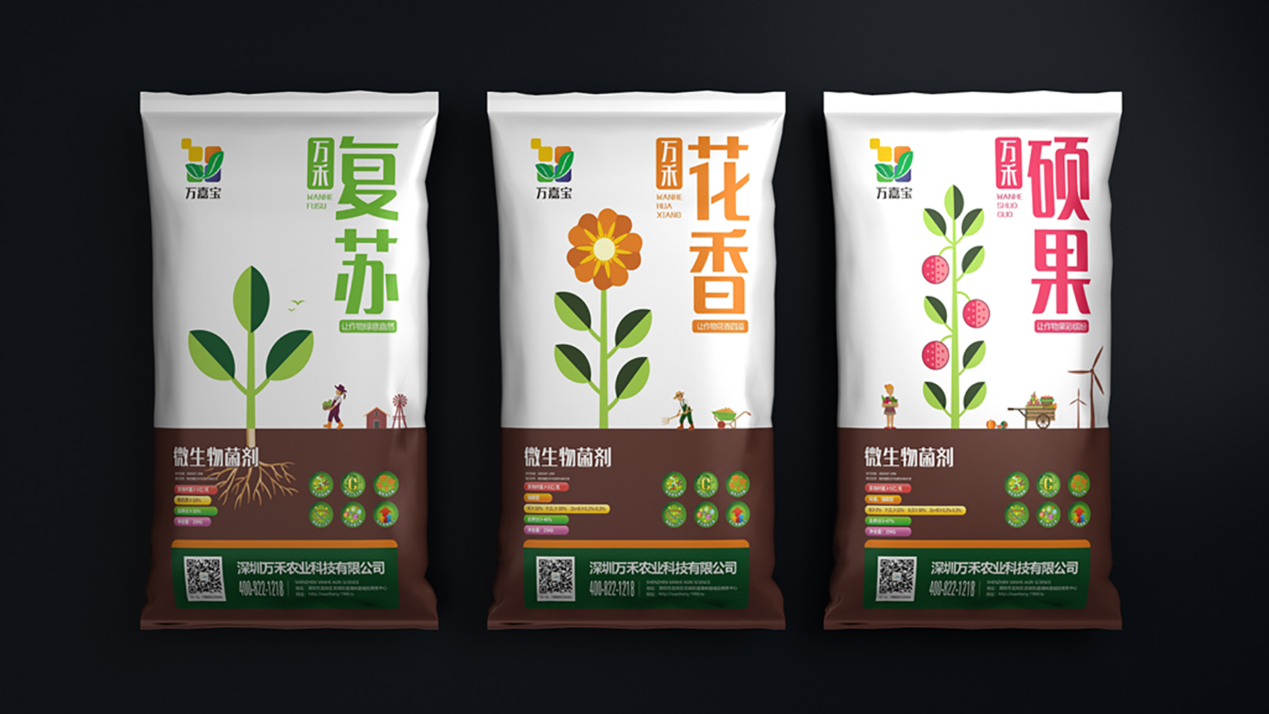 肥料包裝設計是品牌視覺直接最主要傳遞者